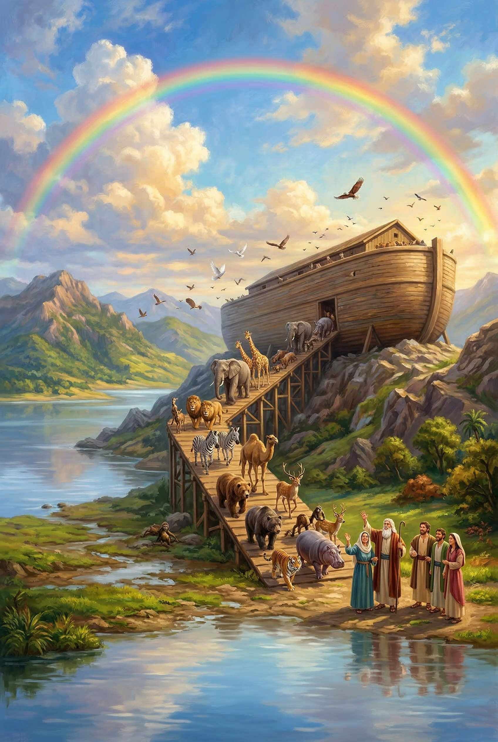 Noah and the Ark: And the Animals Who Trusted God