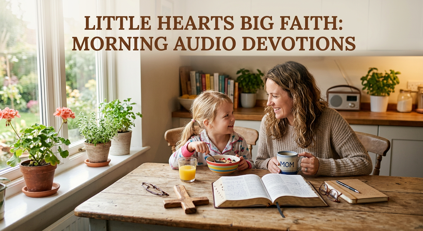 Little Hearts Big Faith: Morning Audio Devotions